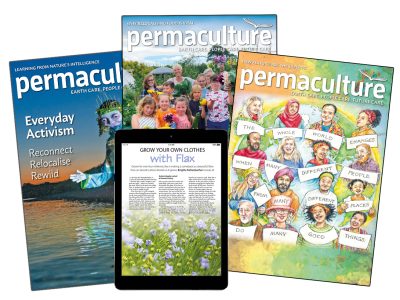 Permaculture magazine subscription – direct debit only