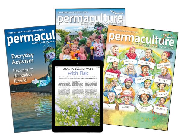 Permaculture magazine subscription – direct debit only