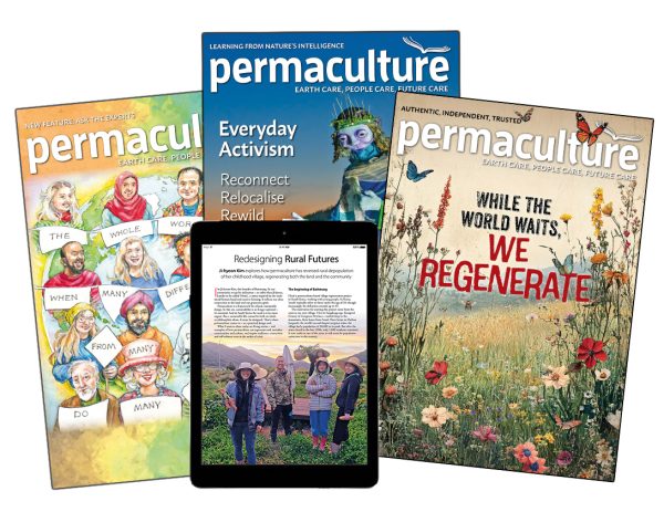 Permaculture magazine subscription – direct debit only