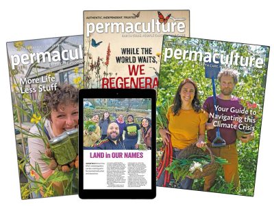 Permaculture magazine subscription – direct debit only