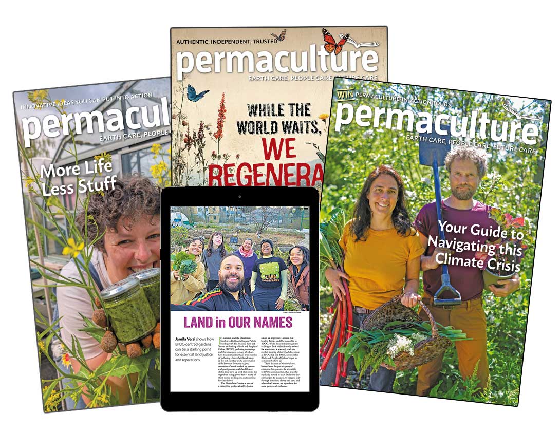 Permaculture magazine subscription – direct debit only