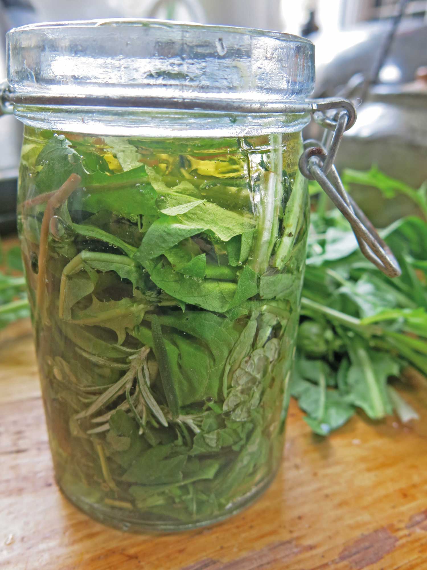 Spring Herbal Vinegars - Permaculture
